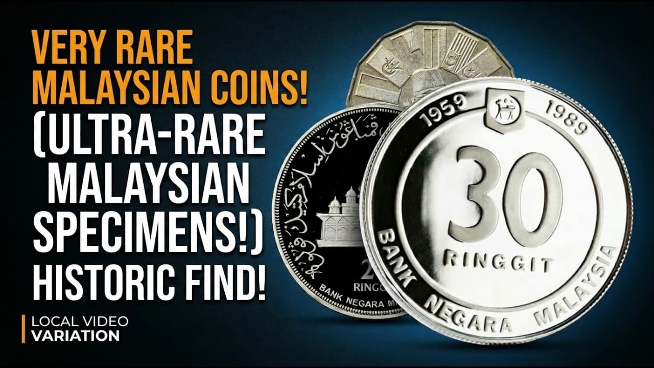 1959&ndash;1989 Malaysia 30 Ringgit Coin Error Coin Hunt | Could It Be Worth Millions?