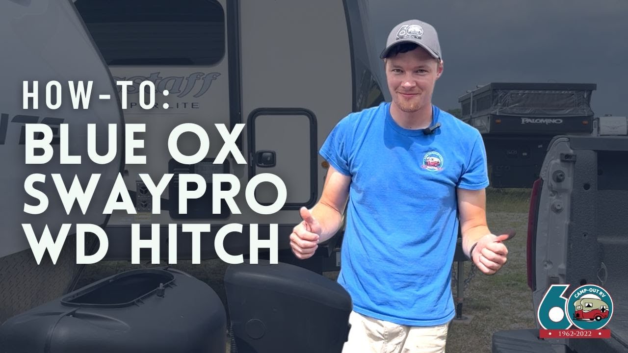 Как установить и разобрать сцепное устройство Blue Ox для распределения веса