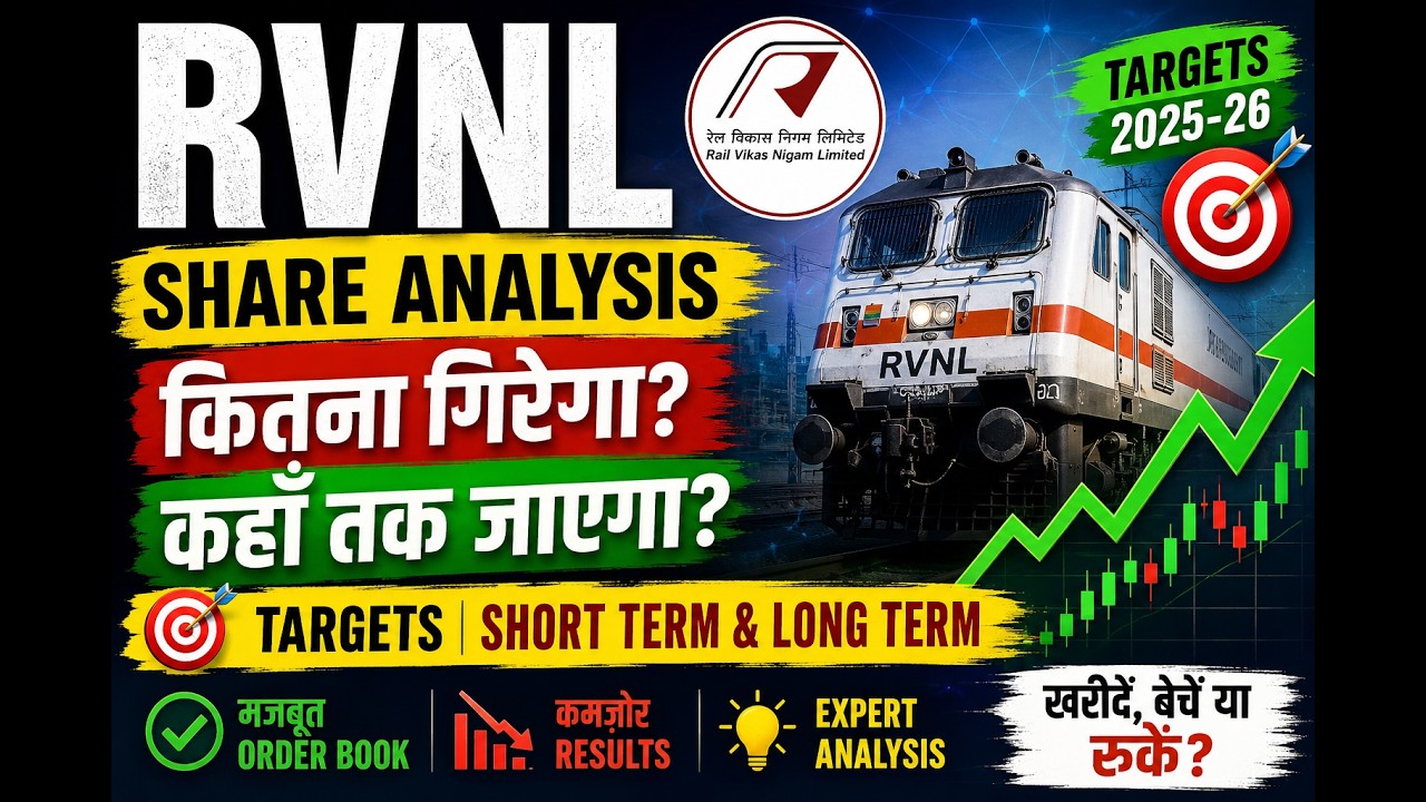 RVNL Share Analysis 2026 | Ab Kharidna Chahiye Ya Nahi? Target & Future 🔥