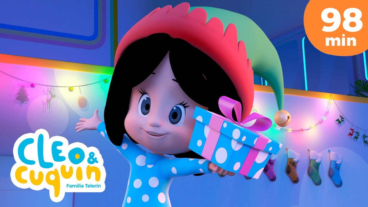 D&iacute;a de Navidad 🎄🎅 Episodios y canciones infantiles con Cleo y Cuqu&iacute;n