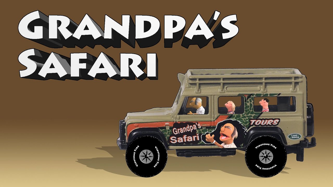 Дедушки Safari - Заклинание Горилла, Жираф, лев, тигр и слон