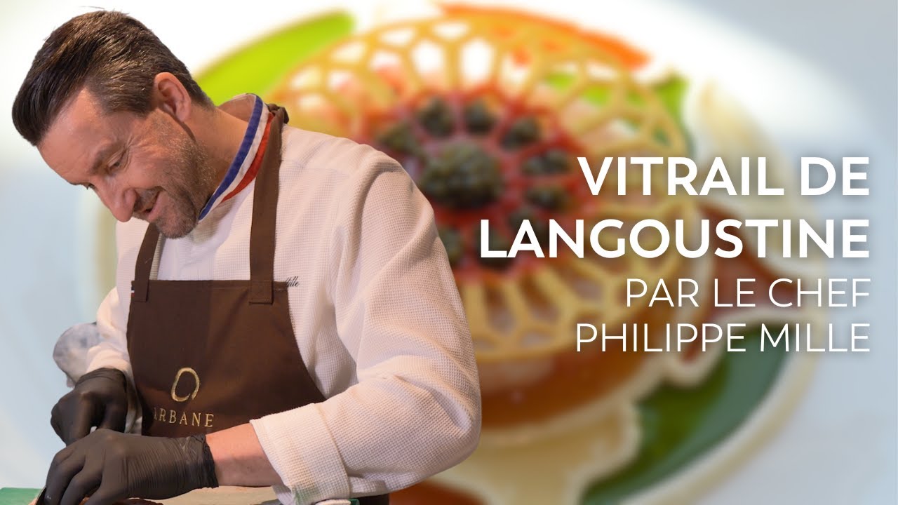 Le plat signature du chef Philippe Mille 🦐