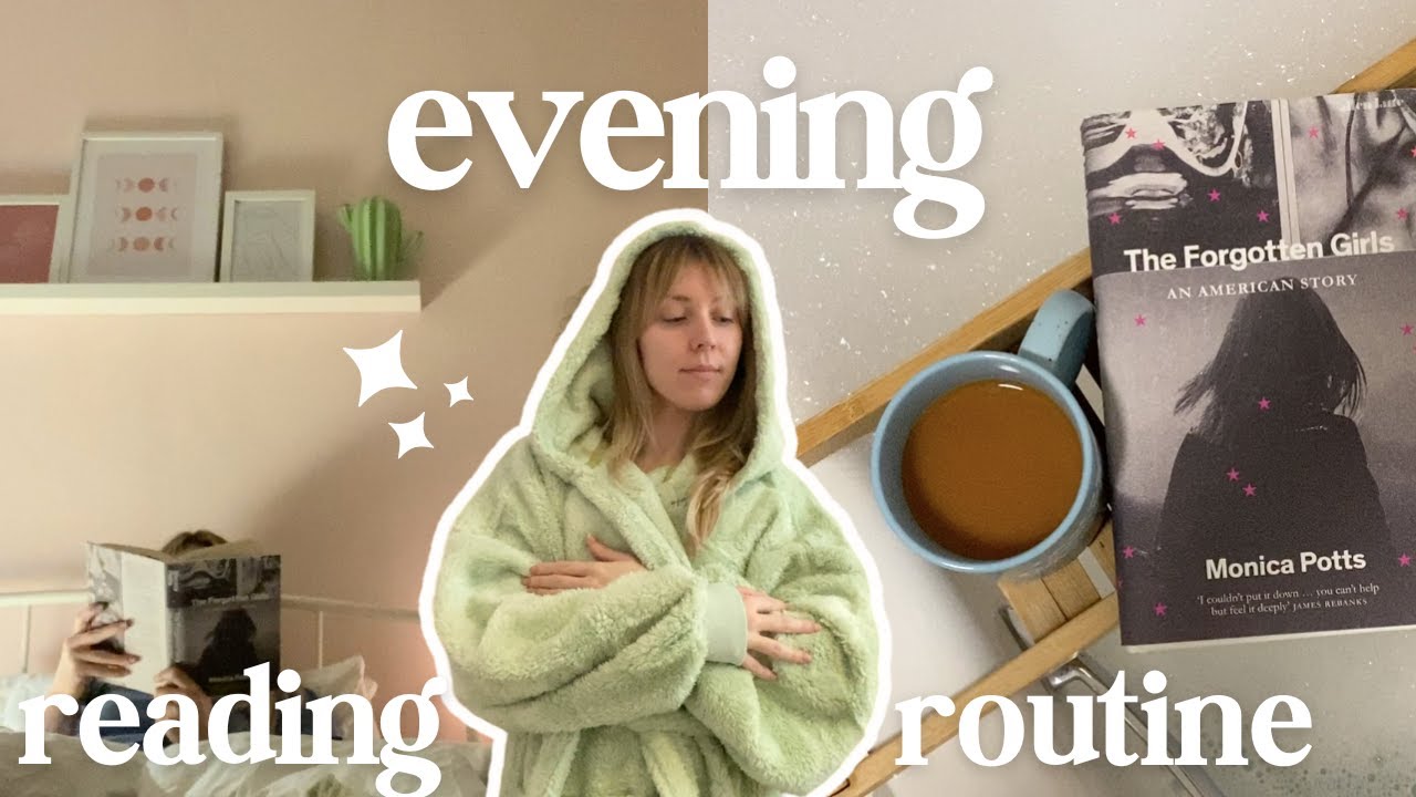 how to read more 📚| my realistic evening reading routine (ft.The Oodie)