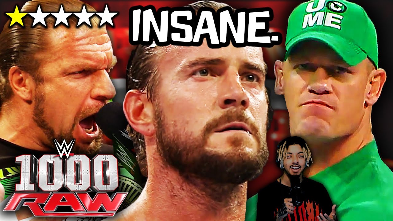 Возвращаемся к 1000-му эпизоду WWE RAW WILD