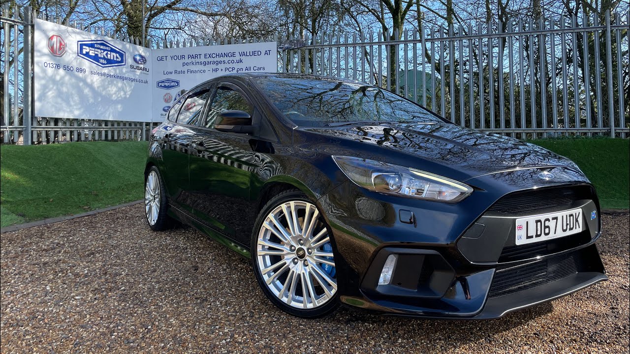 *** VEHICLE NOW SOLD *** FORD FOCUS RS 2.3 375PS AWD 6SPD MAN SHADOW BLACK