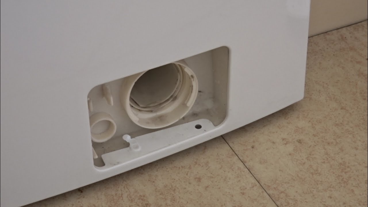 How to clean the filter on a Zanussi washing machine