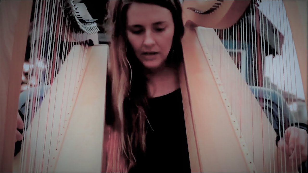 The Lumineers - Cleopatra (Live Cover on 2 Harps by EllaHarp)