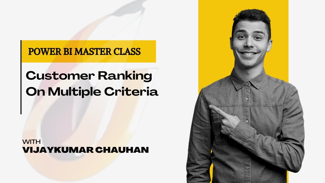 Customer Ranking On Multiple Criteria using Dax functions.