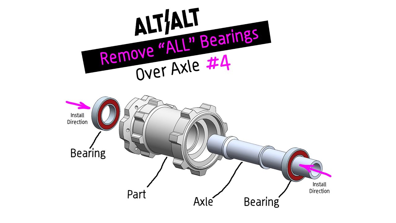 #4 Short - Over Axle Bearing Removal