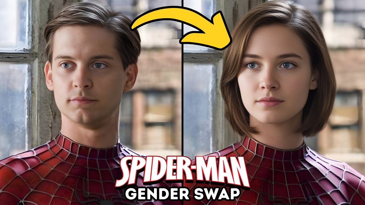 Spider-man Swapped Genders - Voiced AI Animation