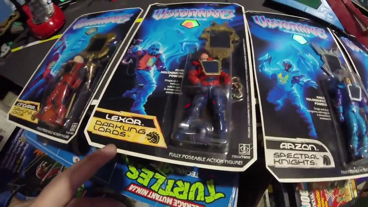 * Visionaries 80s TOY Collection - Holographic Complete loose and MOC run