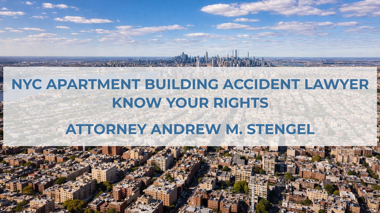 NYC Apartment Building Accident Lawyer | Know Your Rights