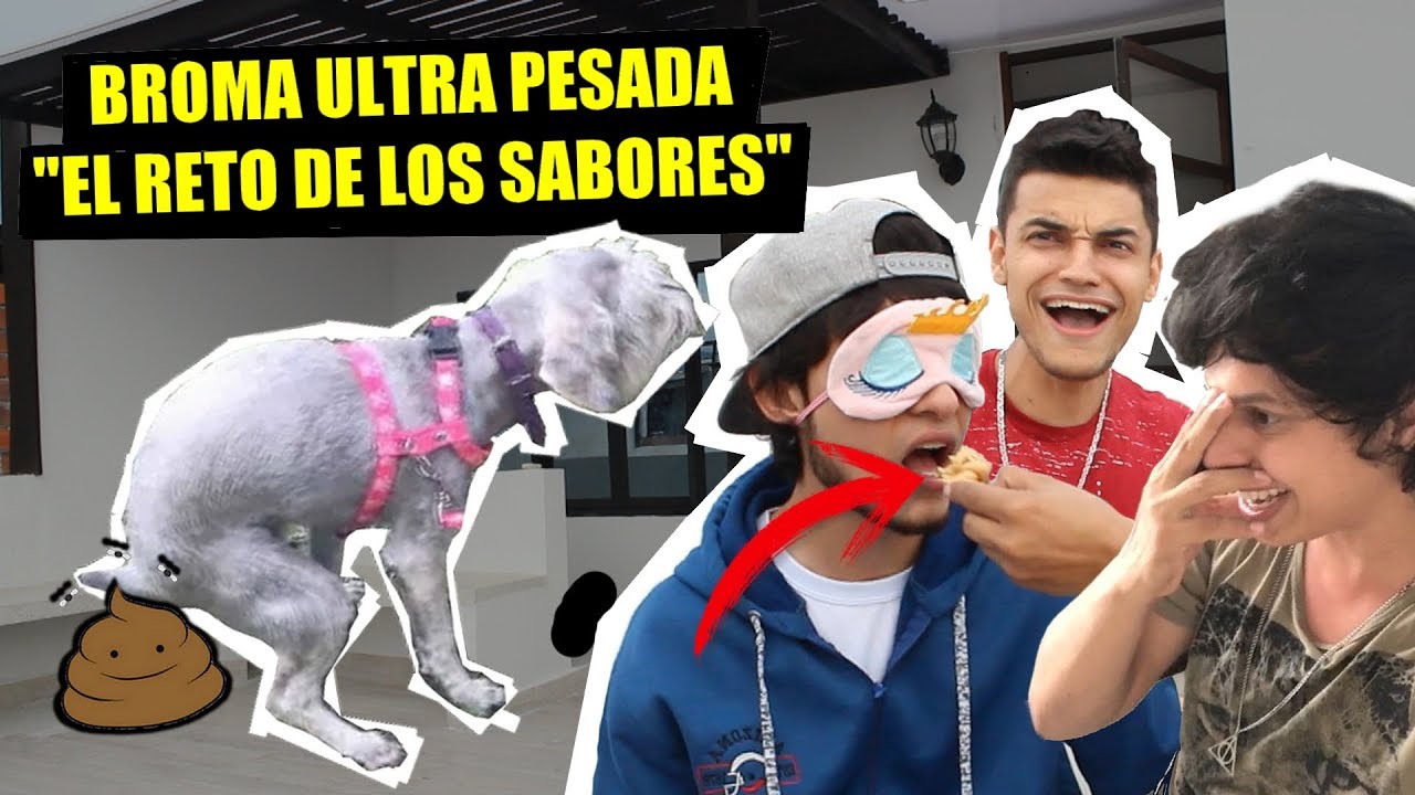 BROMA CON POPO DE PERRO A TOP MANIAS FT TATTOXTREME//EL RETO DE LOS SABORES//SIENDOKAM