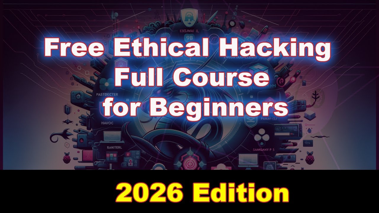Learn Ethical Hacking from Scratch | Free Full Course 2026