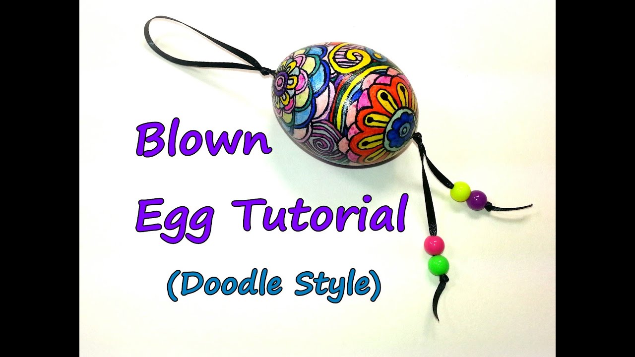 Blown Egg Tutorial (Doodle Style) by feelinspiffy