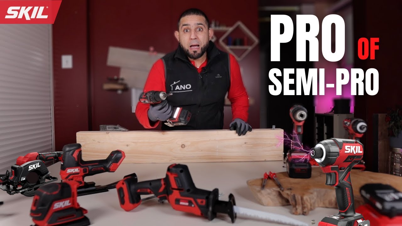 Is SKIL Power Core het nieuwe gereedschap voor de PRO? Ik heb ze getest! #toolreviews