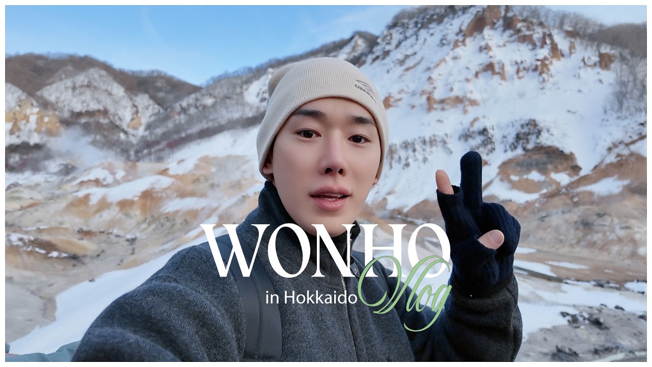 Vlog in Hokkaido Ep.2 l 홋카이도 끝에서 도쿄까지 🚄 버스에서 만난 은인 (Noboribetsu, Biei & Tokyo) l 원호 WONHO