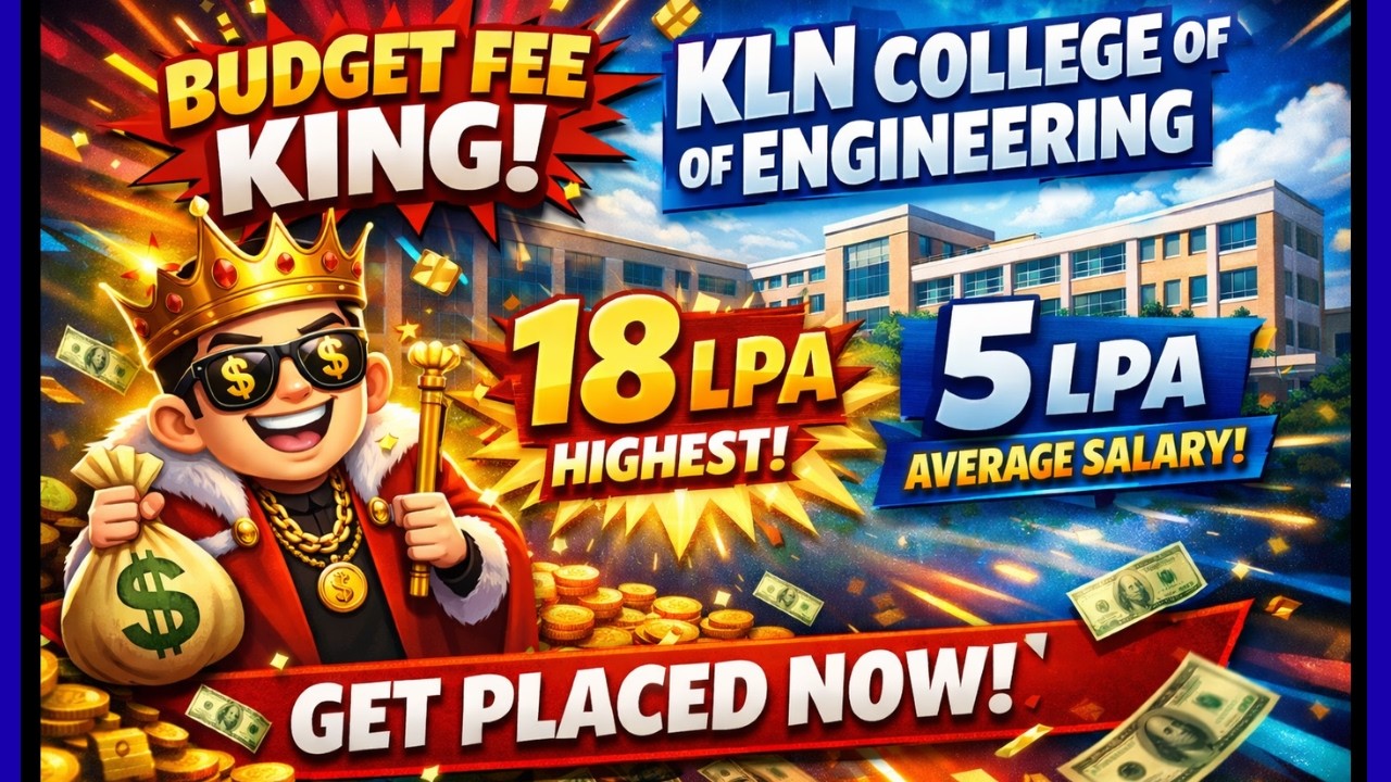 TNEA 2026 | KLN College of Information Technology | Top Engineering College in Madurai | Best Salary