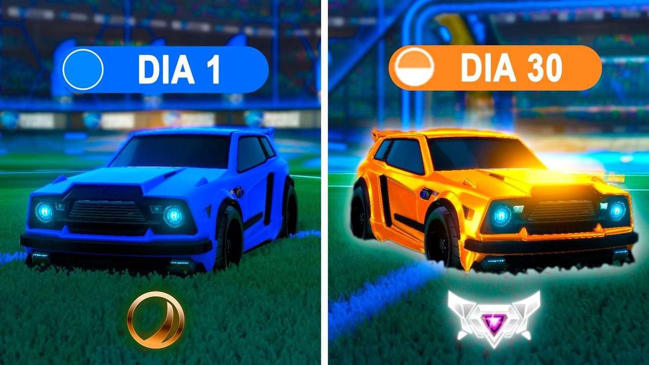 30 DÍAS con los CONTROLES de ZEN en Rocket League