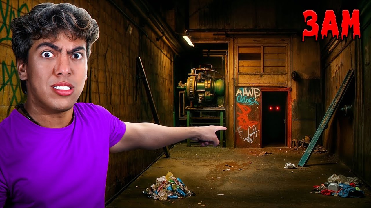 Passei a Noite Em Uma Fábrica Abandonada *achamos algo?*