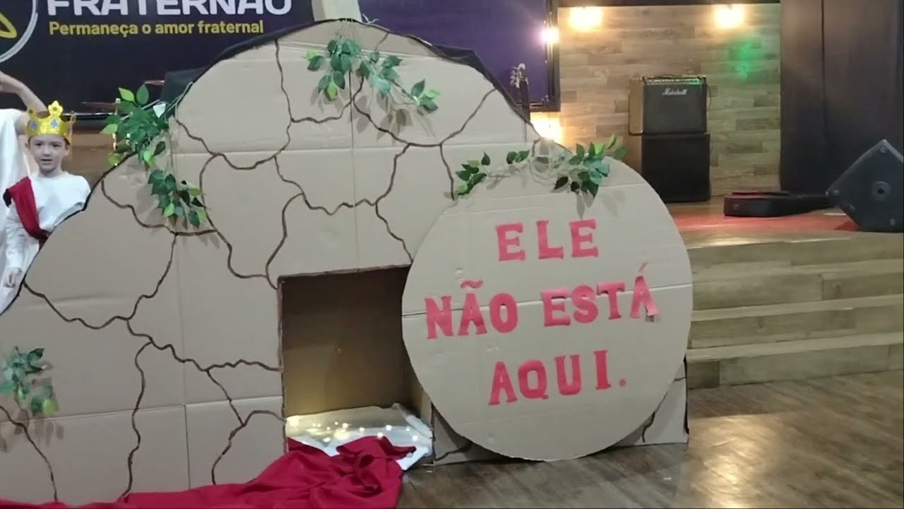 Teatro de Páscoa Infantil / João 20 + Pra Sempre - Vitor Santana /[COVER LUIGI NATALINO]