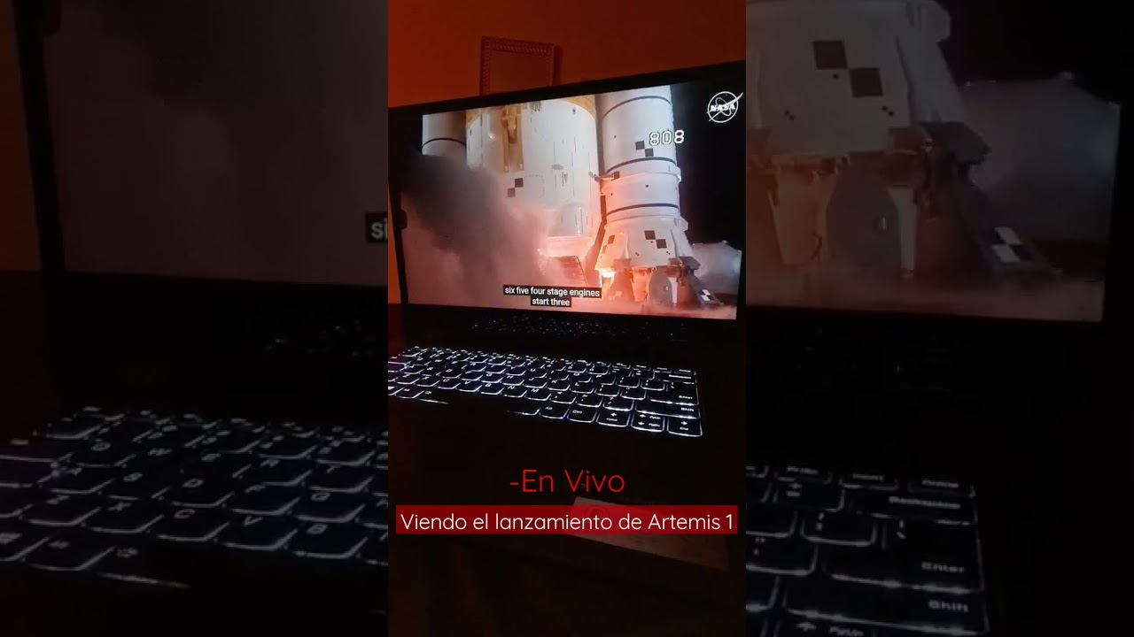 👨&zwj;🚀 Desvelados viendo el lanzamiento #EnVivo de #Artemis1