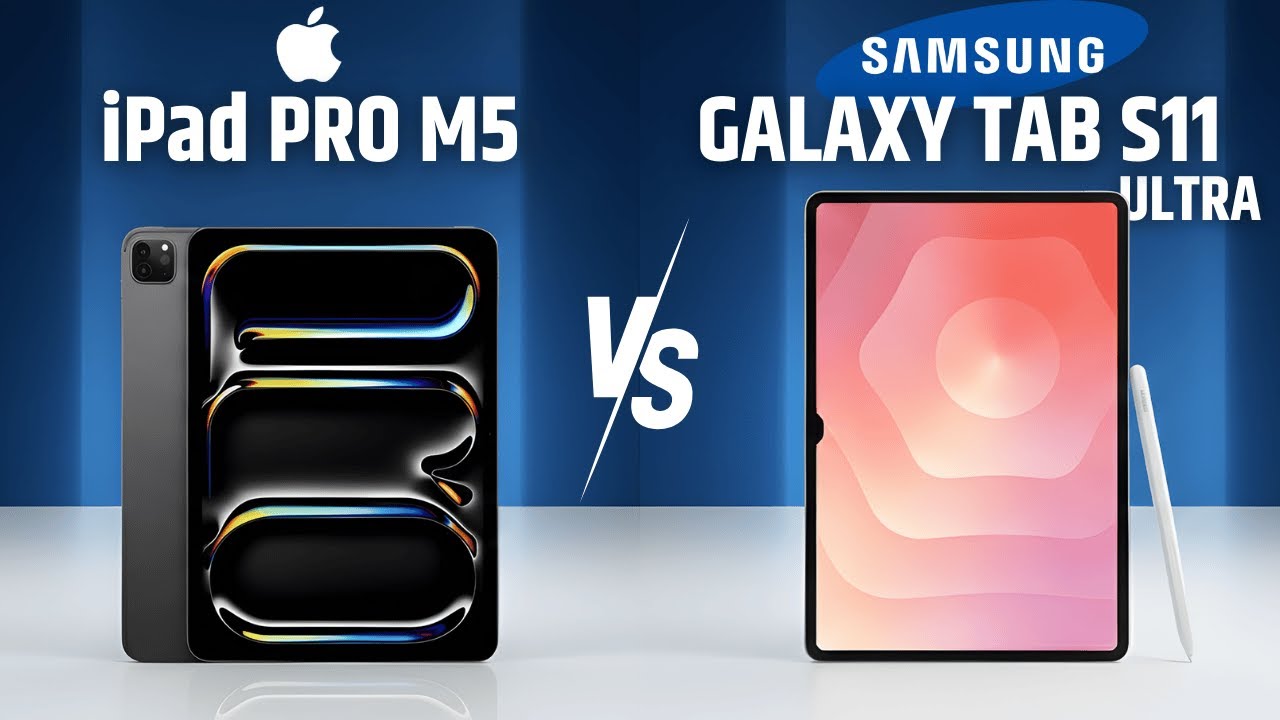 Samsung Galaxy Tab S11 Ultra против iPad Pro M5 — лучший планшет 2025 года? ⚡