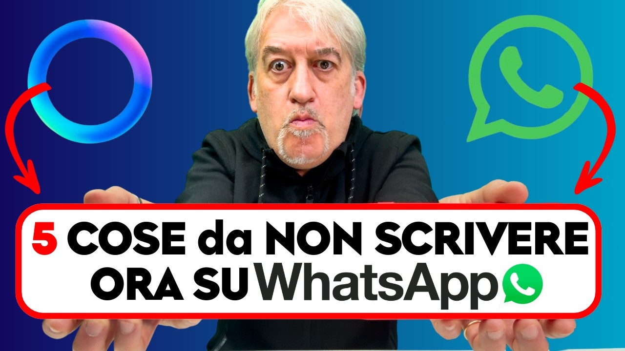WhatsApp: 5 cose che NON devi scrivere ORA con Meta AI (è PERICOLOSO)