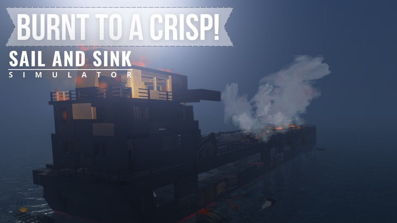 The Sinking of The Oil Tanker | Sail and Sink Simulator
