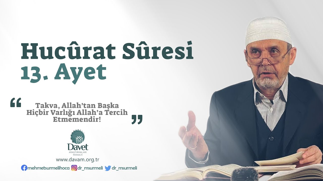 Hucurat Suresi 13. Ayet