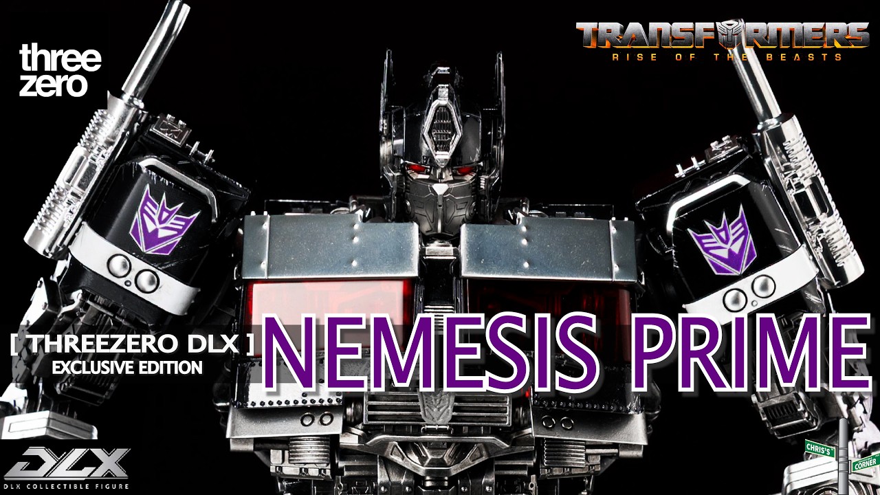 Распаковка и обзор эксклюзивной фигурки Transformers DLX Nemesis Prime из фильма «Восстание звере...