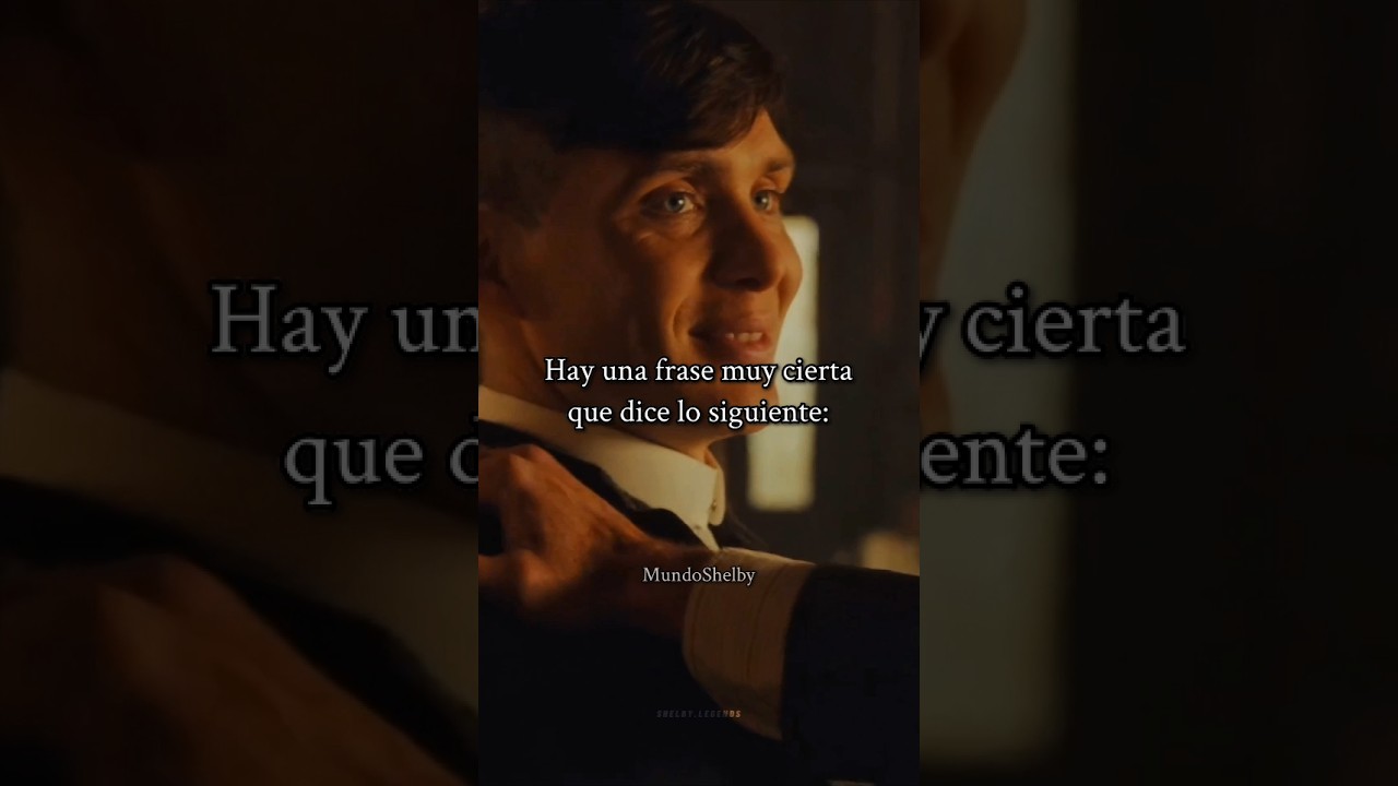 UNA GRAN FRASE ❤️&zwj;🔥💫 #frases #aprendizaje #peakyblinders #familia