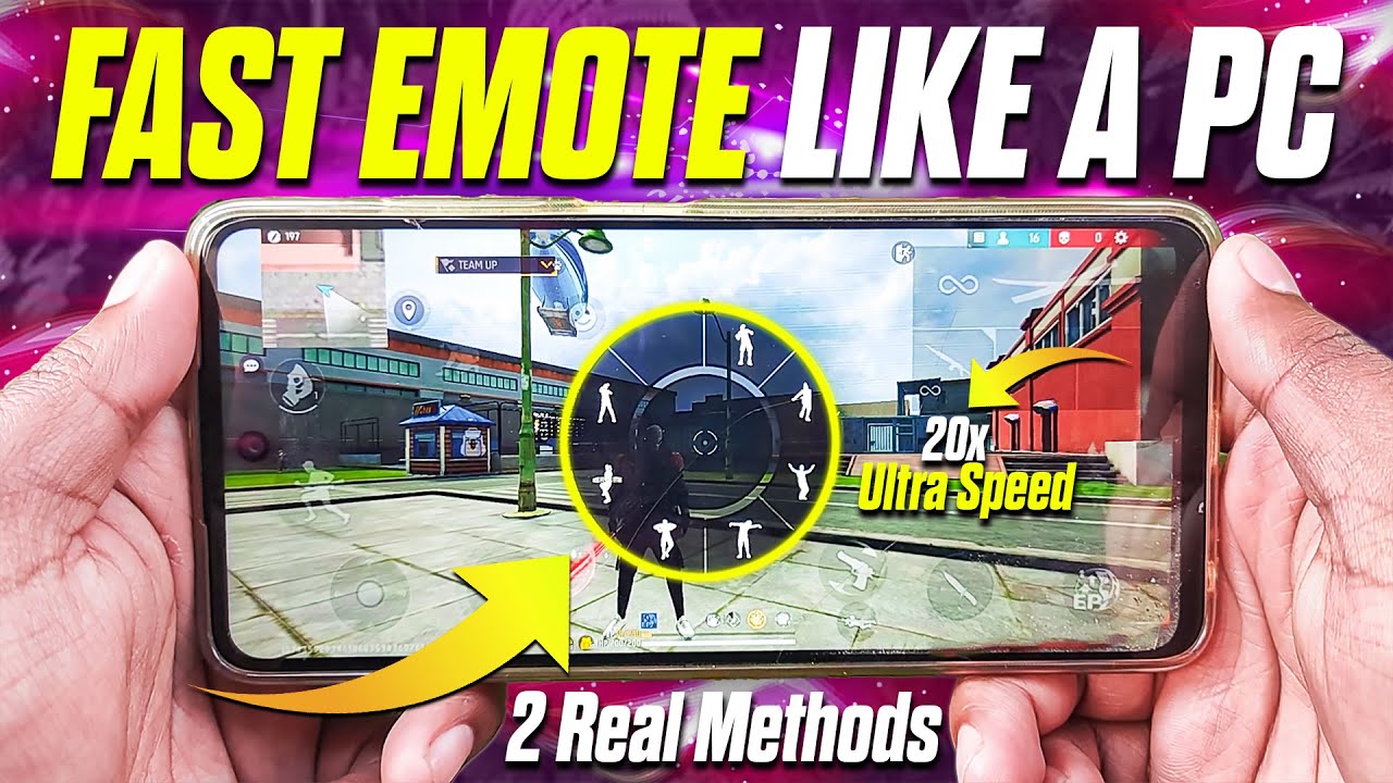 How to Use Fast Emotes in Free Fire on Mobile Like a PC
