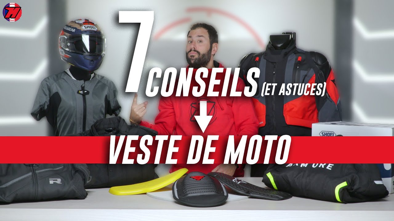 Comment CHOISIR UNE VESTE DE MOTO 🧥🏍️. Astuces et conseils pour faire le bon choix ! 😊