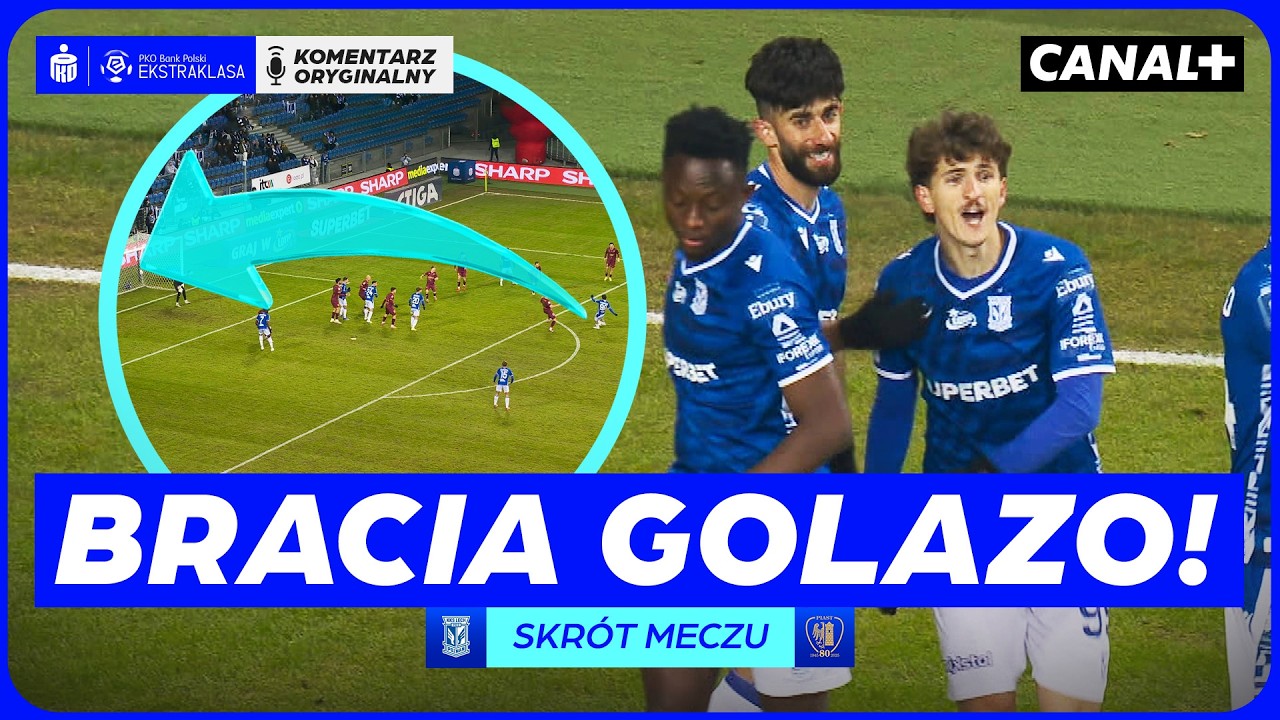 ALI „ROGAL” GHOLIZADEH I PABLO „RAKIETA” RODRIGUEZ NOKAUTUJĄ PIASTA! LECH – PIAST, SKRÓT MECZU