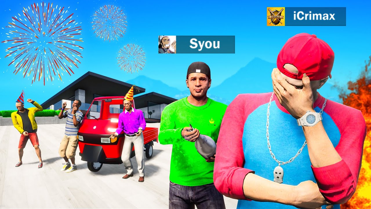 PARTY für iCrimax geht schief in GTA 5 RP!