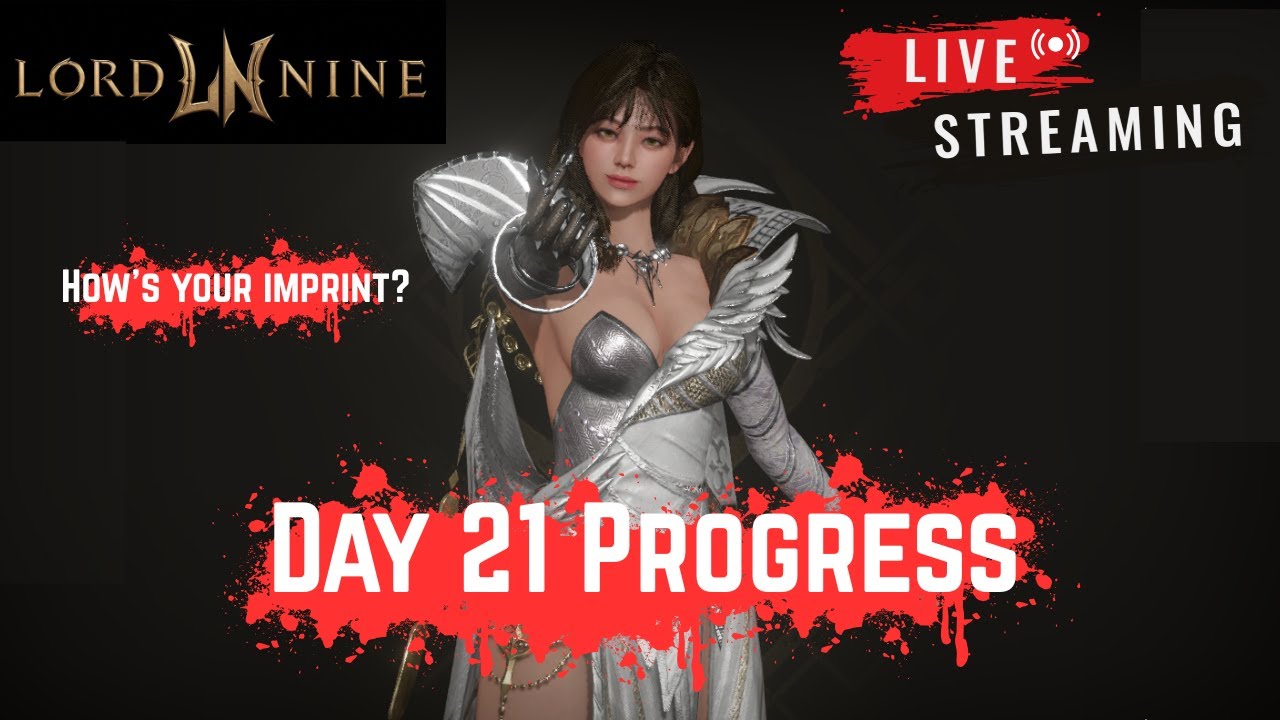 LORDNINE - Having difficulties using Imprint? Come! Watch Our Livestream!