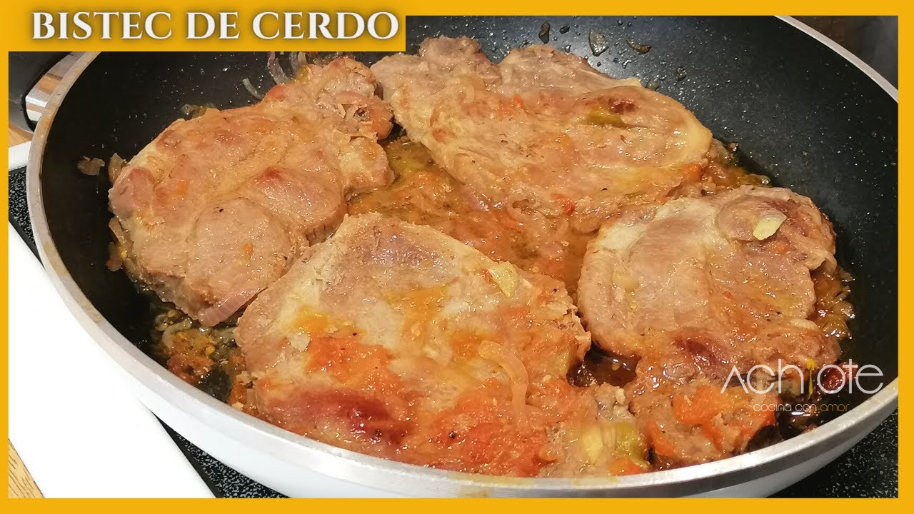 BISTEC DE CERDO | Si tienes cerdo anímate a preparar este Cerdo en Bistec