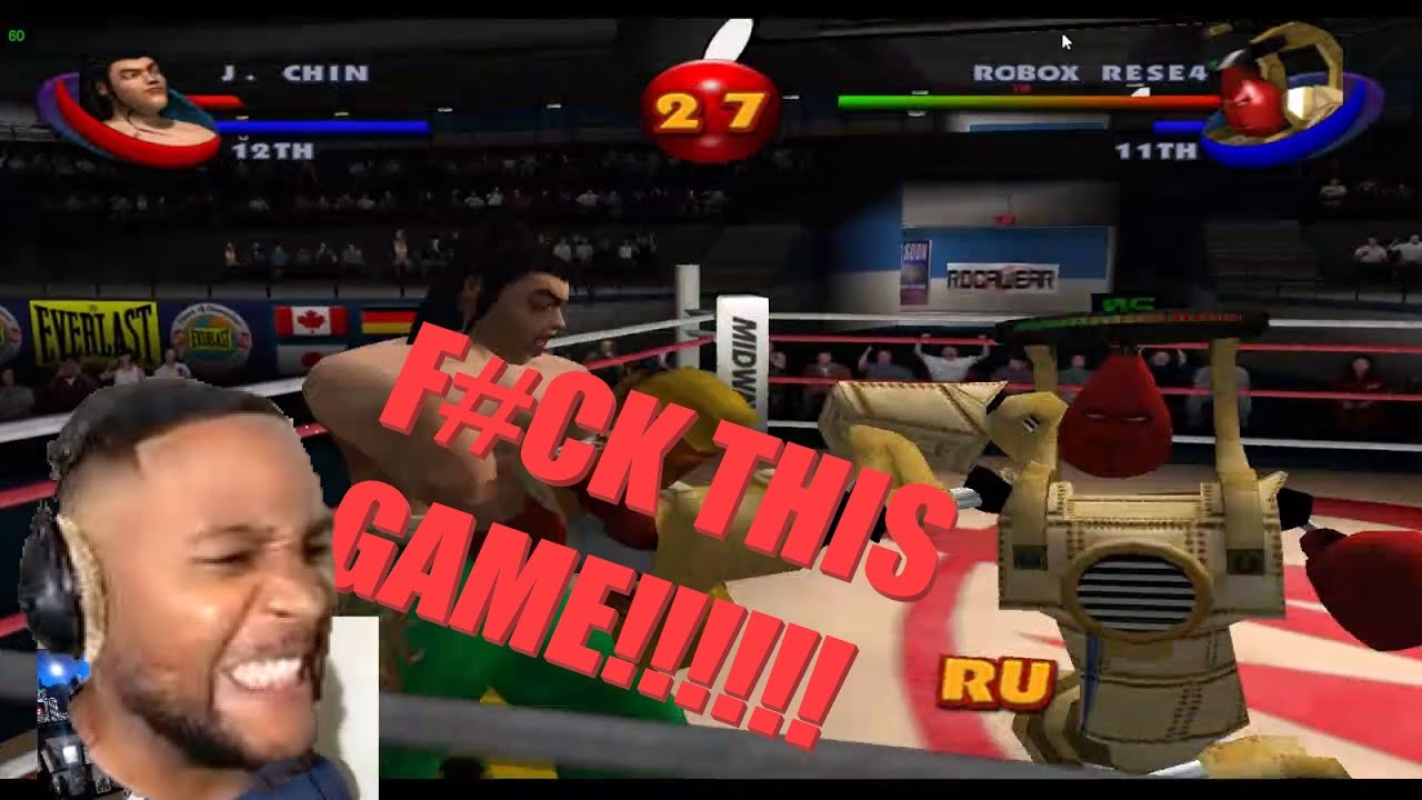 BRO I HATE THIS GAME!!! *RAGE WARNING* READY 2 RUMBLE BOXING ROUND 2 DEGA DREAMCAST GAMEPLAY