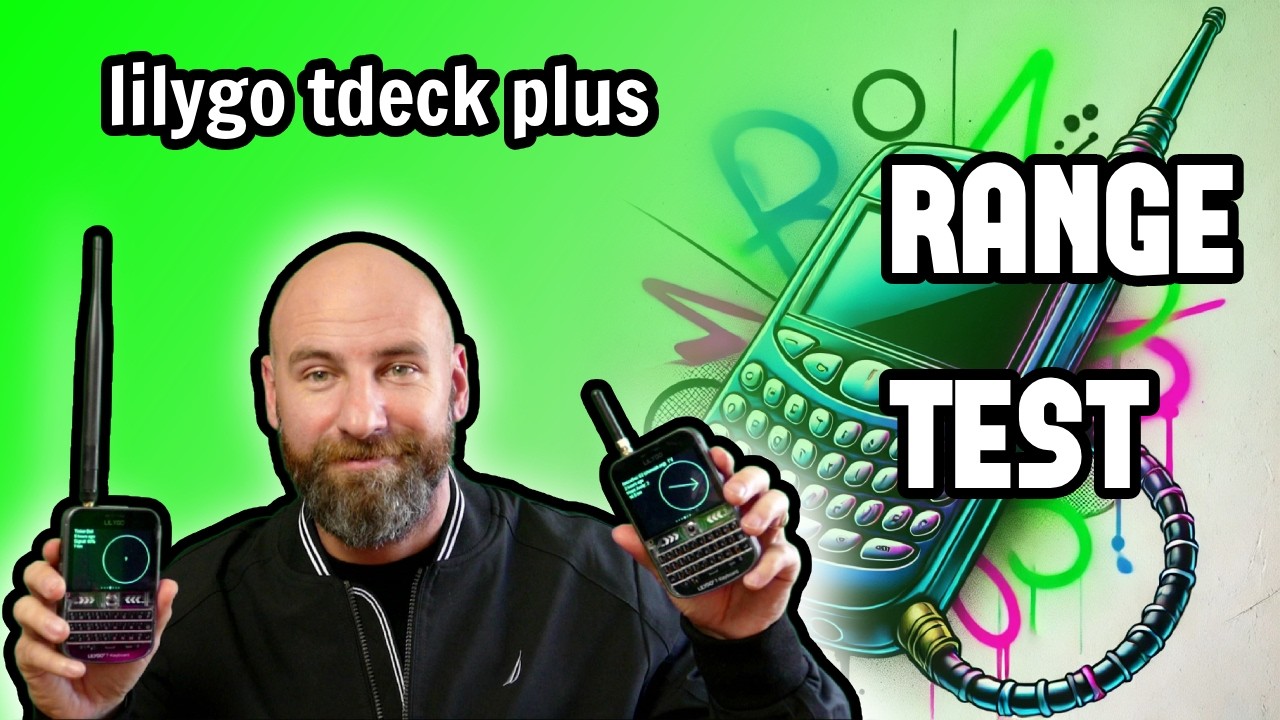 Meshtastic Range Test with LilyGO T-Deck Plus | How Far Can It Go?
