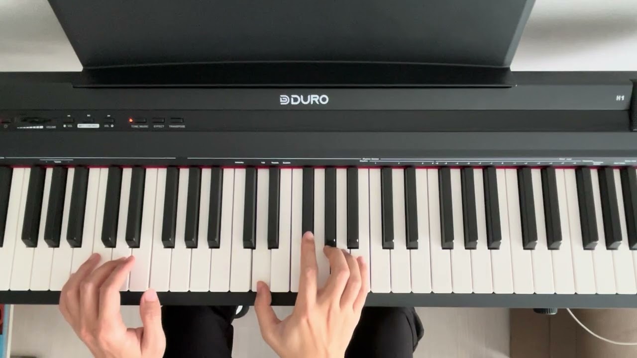 Sea shanty Blow the man down - Piano Practice