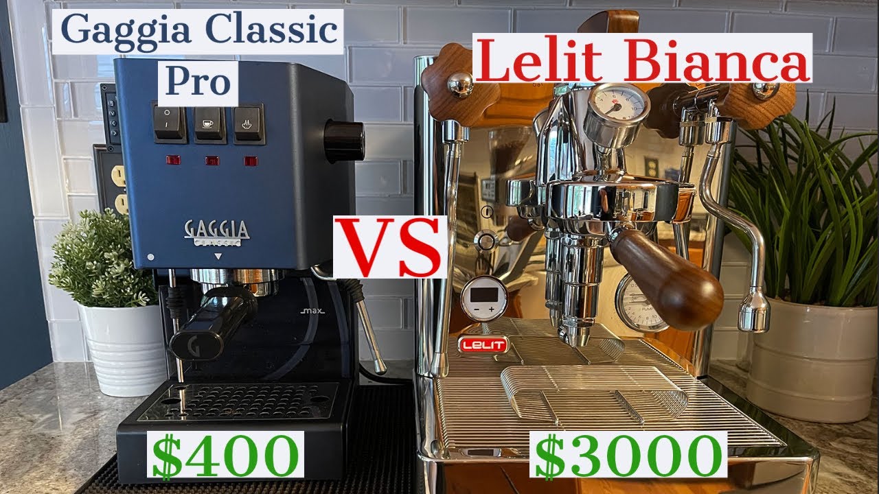Lelit Bianca vs Gaggia Classic Pro