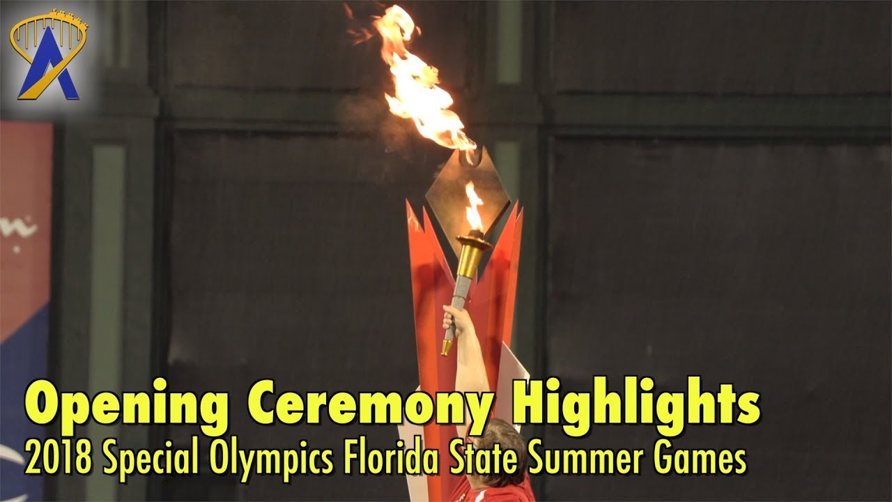 2018 Special Olympics Florida State Summer Games Opening Ceremony Highlights