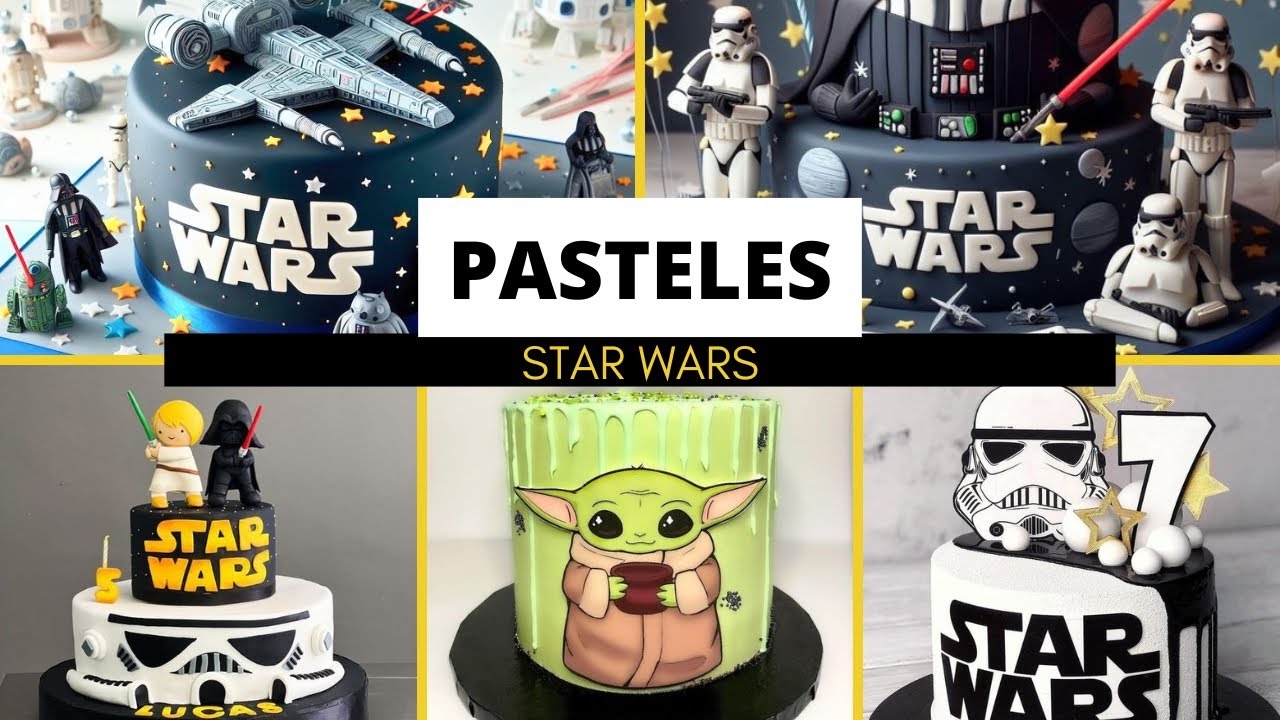 Ideas de Pasteles para Fiesta de Star Wars
