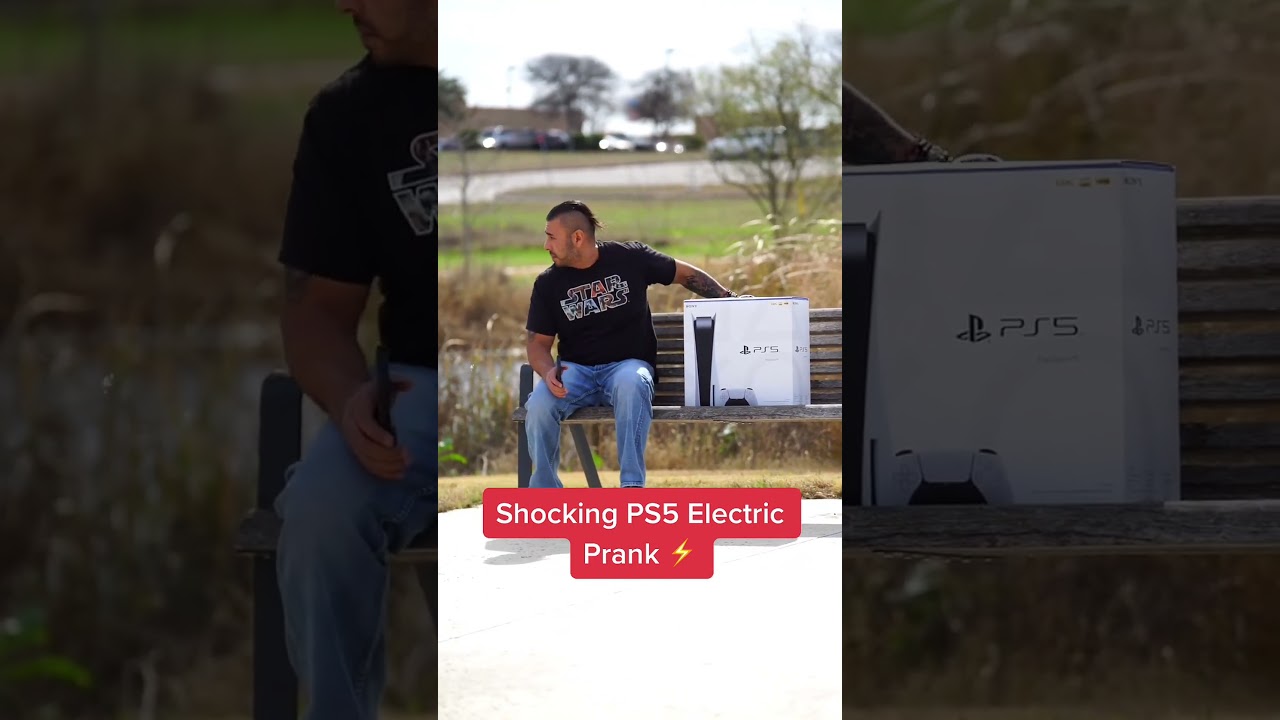 Console prank fun unveiled! #ps5