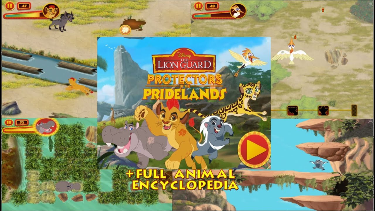Protectors of the Pridelands  - All Games | All Animals Rescued!