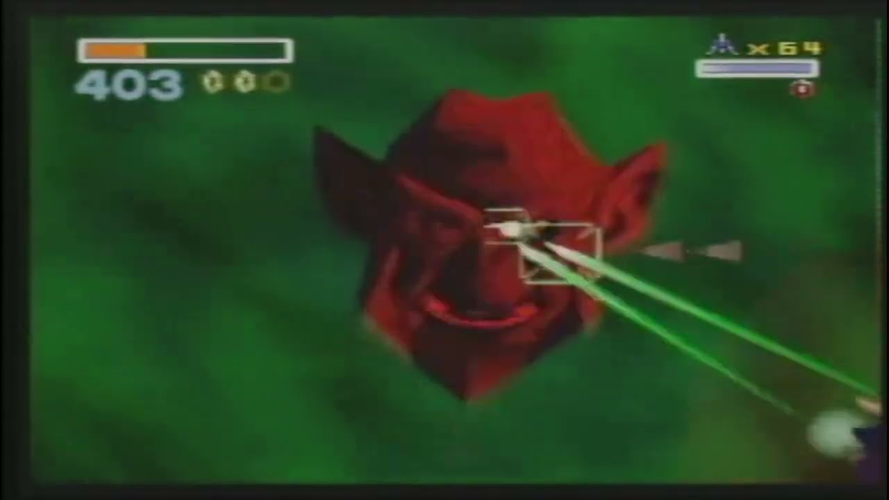 Star Fox 64 - Venom 1 (infinite lives) - 403 hits