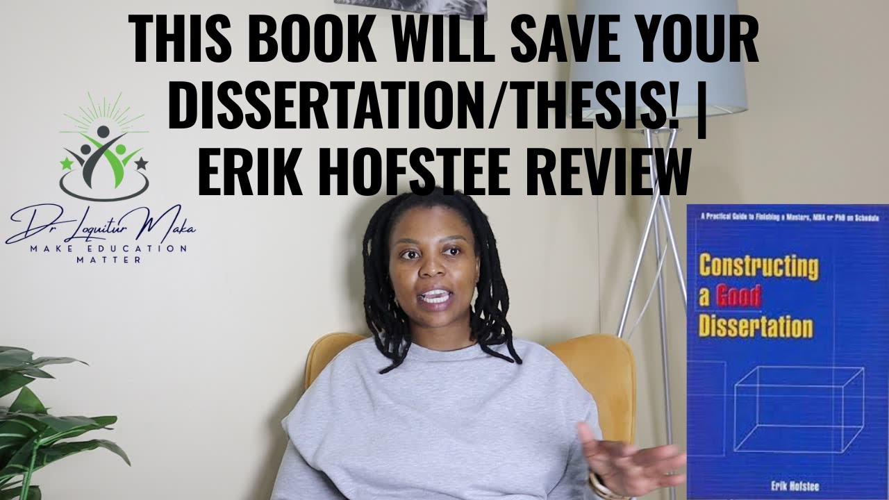 This Book Will Save Your Dissertation/Thesis! | Erik Hofstee Review