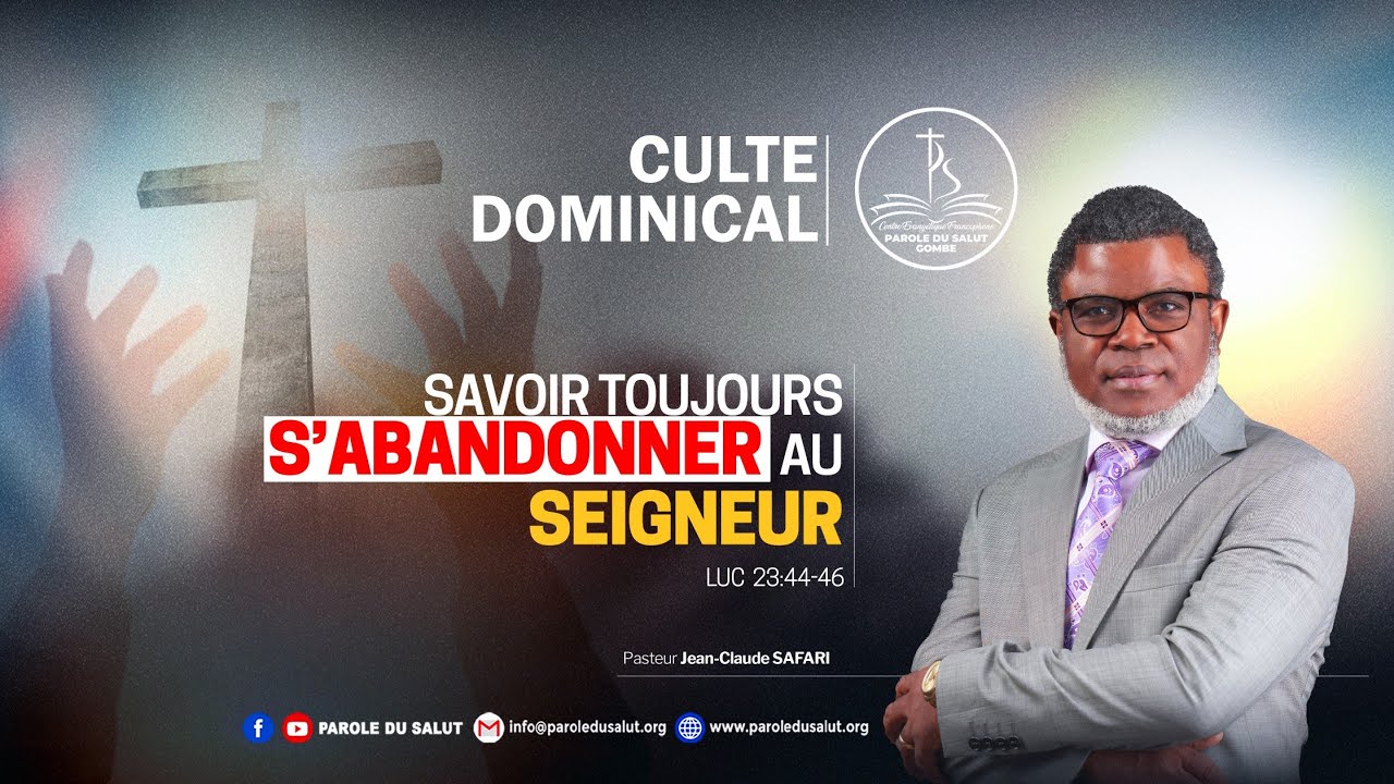 🚨Culte dominical du 22.02.2026 |  Pasteur Jean-Claude SAFARI