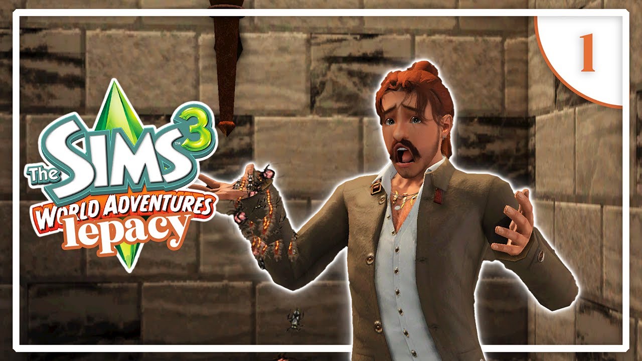adventures awaits! 🧭 ep. O1 𝜗𝜚˚⋆ sims 3 lepacy challenge: world adventure